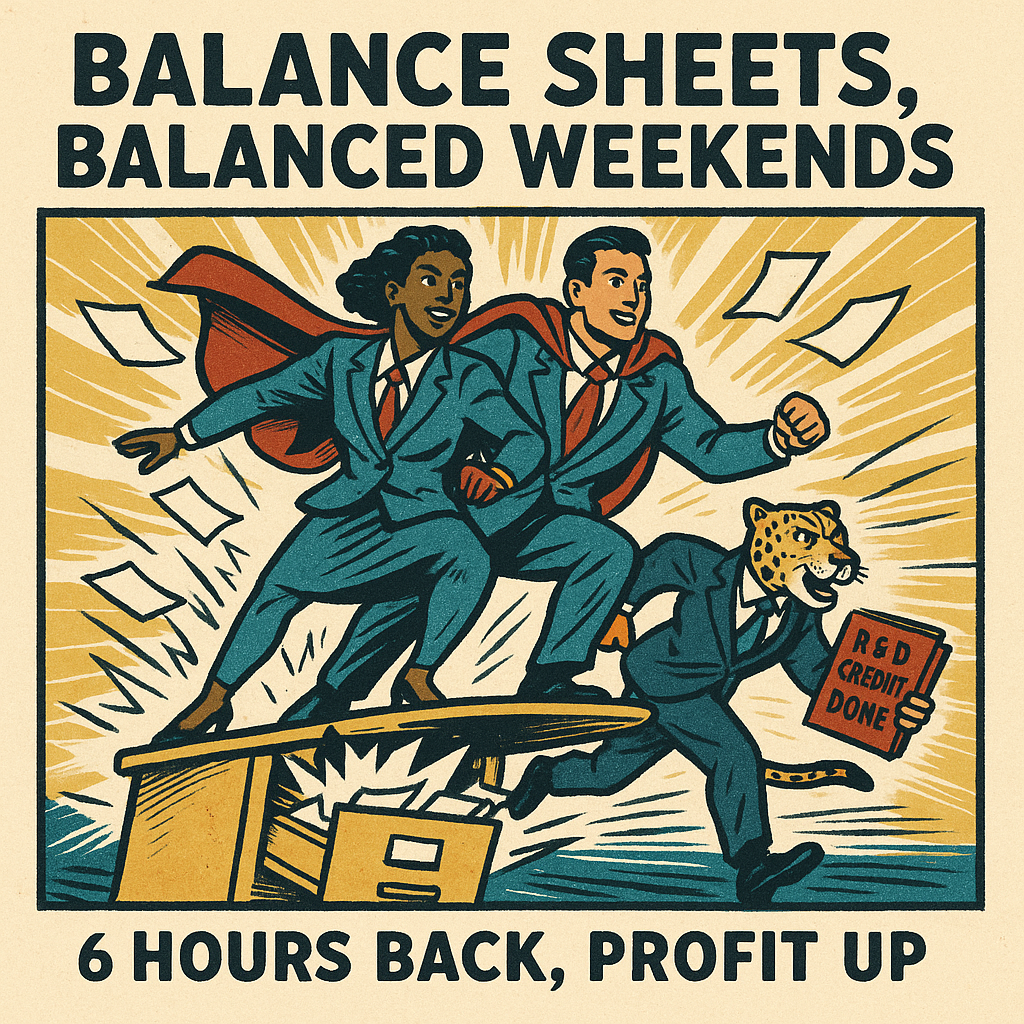 Reclaim Your Fridays: Automate R&D Tax Credit Documentation in 2 Clicks and Save 6 Billable Hours